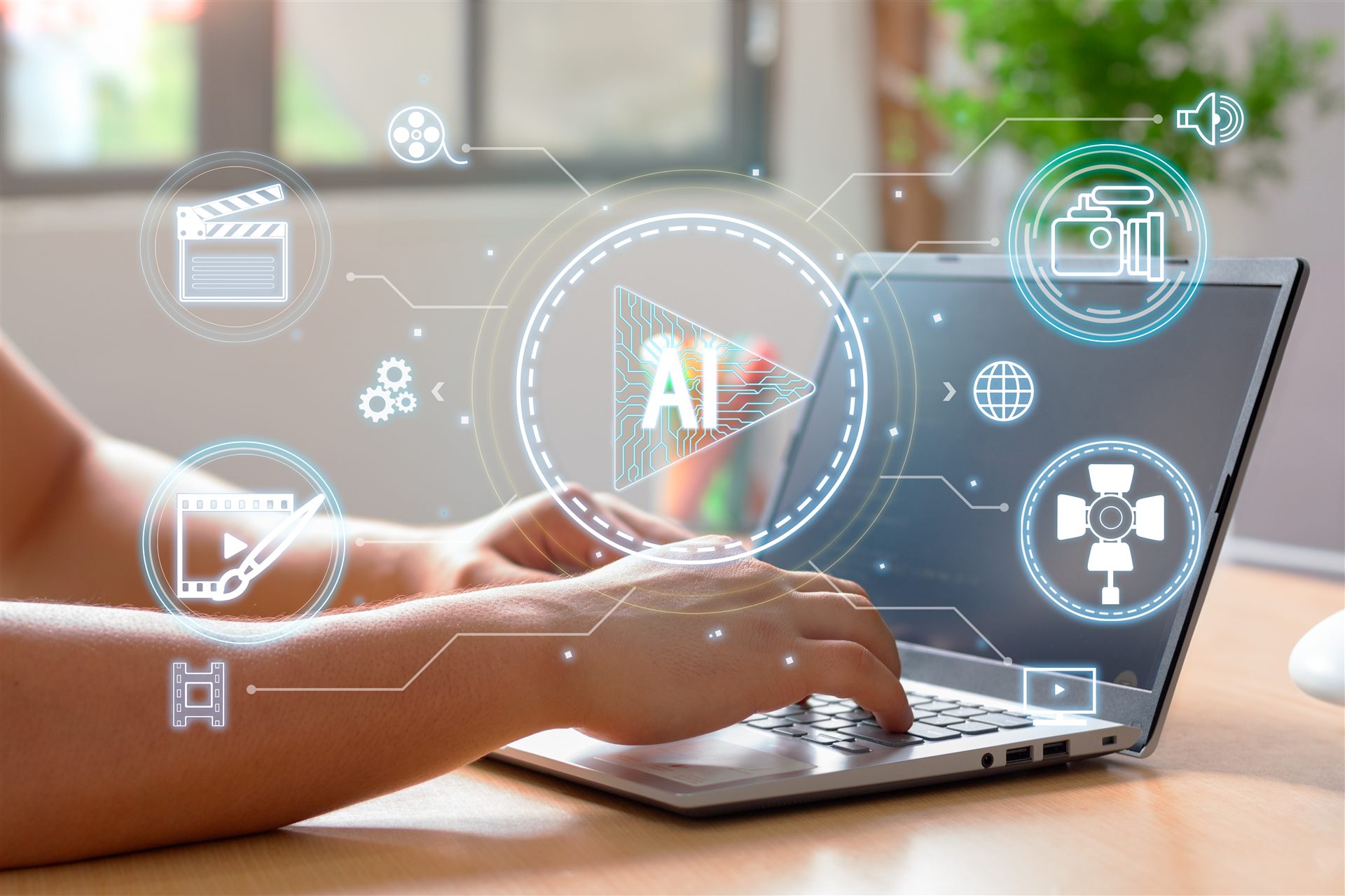 AI enabled laptop workflow